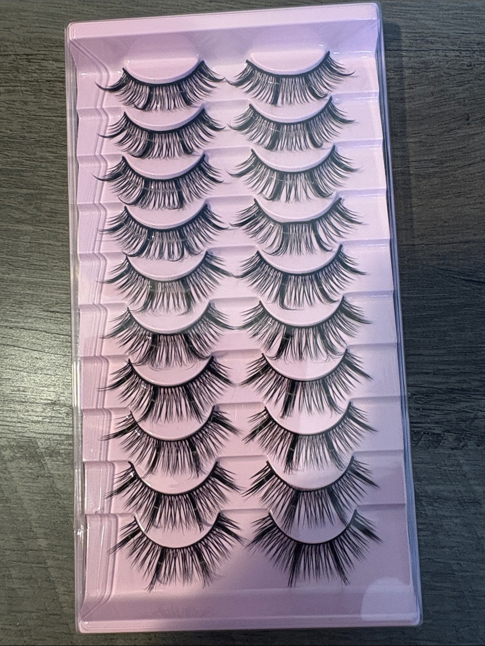 Black False Eyelashes for Women Makeup - Multipack